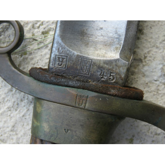 Шашка драгунская солдатская обр. 1881 года со штыком, Златоуст, 1911 г.. Espenlaub militaria