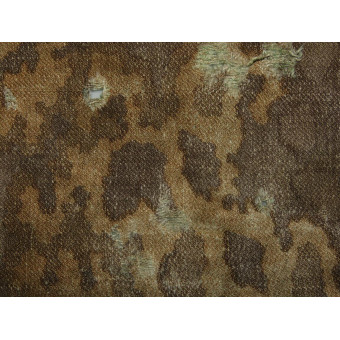 Waffen-SS camouflage fabric fragment, drill cloth, Eichenlaubmuster. Espenlaub militaria