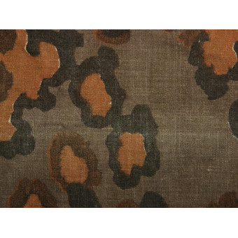 Waffen-SS camouflage fabric fragment, Eichenlaubmuster,. Espenlaub militaria