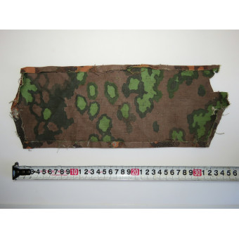 Waffen-SS camouflage fabric fragment, Eichenlaubmuster,. Espenlaub militaria
