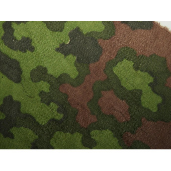 Waffen-SS camouflage fabric fragment, Eichenlaubmuster, mint condition. Espenlaub militaria