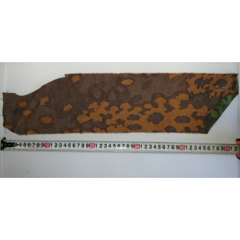 Waffen-SS camouflage fabric fragment, Eichenlaubmuster, mint condition. Espenlaub militaria