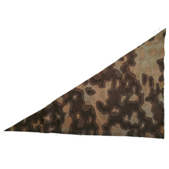 Фрагмент камуфлированной ткани Waffen-SS с рисунком Rauchtarnmuster. Espenlaub militaria