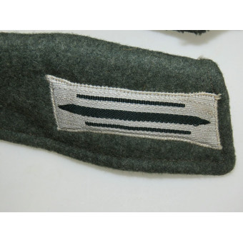 Воротник для кителя вермахта образца 1940 года, с фабрики, с ранними петлицами. Espenlaub militaria