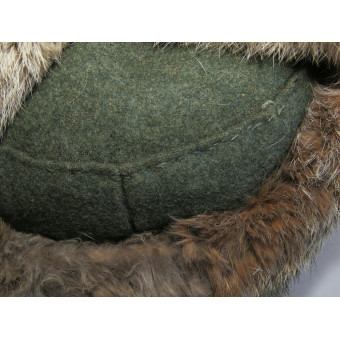 Зимняя меховая шапка Вермахт / Ваффен СС. Espenlaub militaria