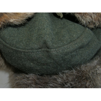 Зимняя меховая шапка Вермахт / Ваффен СС. Espenlaub militaria