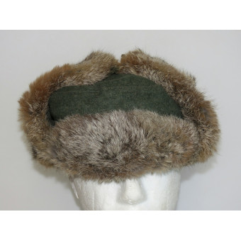 Зимняя меховая шапка Вермахт / Ваффен СС. Espenlaub militaria