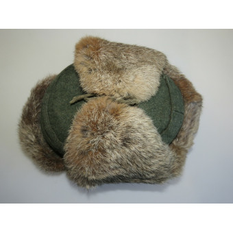 Зимняя меховая шапка Вермахт / Ваффен СС. Espenlaub militaria