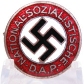 Early NSDAP Party Badge Ges.Gesch.