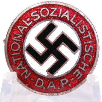 Early NSDAP Party Badge Ges.Gesch.