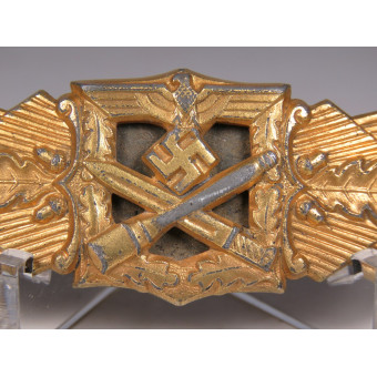 Gold Close Combat Clasp FEC.W.E. Peekhaus FLL