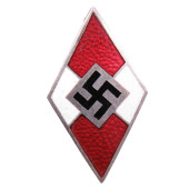 Hitlerjugend Badge M1/100 RZM Werner Redo Saarlautern