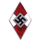 Hitlerjugend Badge M1/77 RZM Foerster & Barth Pforzheim