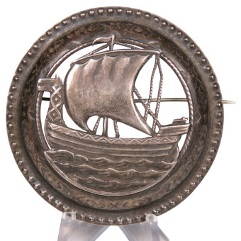 Spilla a forma di nave vichinga. Espenlaub militaria
