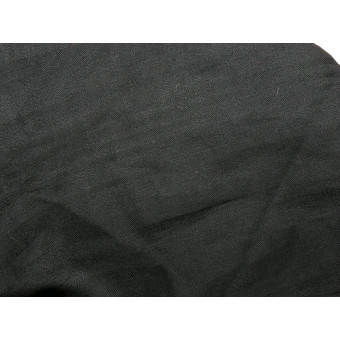 Fazzoletto nero della Hitlerjugend e del BDM con nodo in pelle. Espenlaub militaria