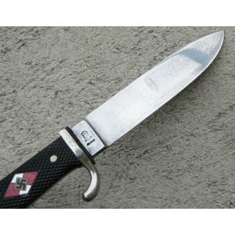 Fahrtenmesser della prima Hitlerjugend di Othello Solingen. Espenlaub militaria