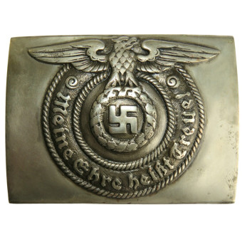 Fibbia SS Verfügungstruppe in argento nichelato RZM 57. Espenlaub militaria