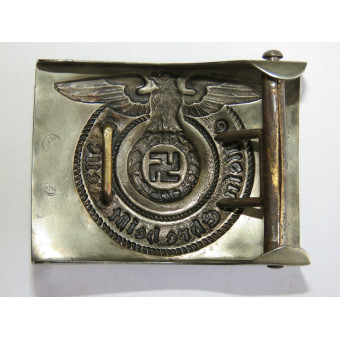 Fibbia SS Verfügungstruppe in argento nichelato RZM 57. Espenlaub militaria