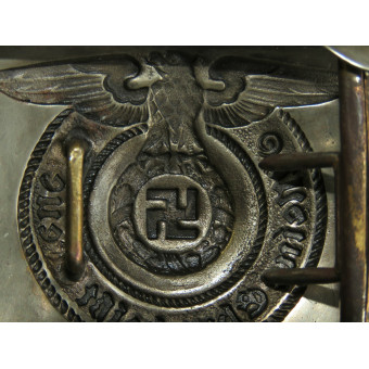 Fibbia SS Verfügungstruppe in argento nichelato RZM 57. Espenlaub militaria