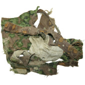 Frammento di pantaloni mimetici delle Waffen-SS Eichentarnmuster