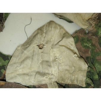 Frammento di pantaloni mimetici delle Waffen-SS Eichentarnmuster. Espenlaub militaria