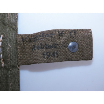 German Wehrmacht or SS Bread Bag Kritzler KG 1941
