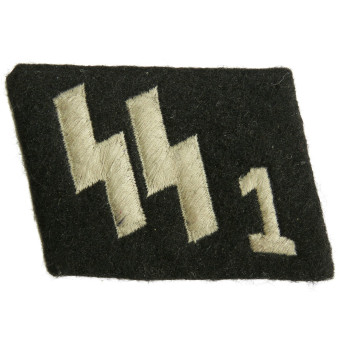 SS-1 Deutschland Standarte Linguetta per collare arruolato. Espenlaub militaria