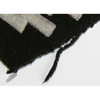 Linguetta del colletto Waffen-SS con rune. Espenlaub militaria