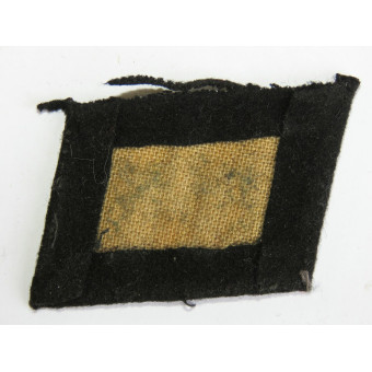 Linguetta del colletto Waffen-SS con rune. Espenlaub militaria