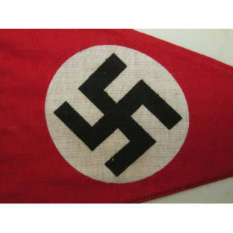 Pennant rosso triangolare del Terzo Reich. Espenlaub militaria