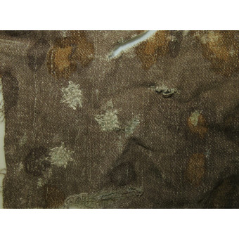 Frammento di tessuto mimetico Waffen-SS Eichenlaubtarn. Espenlaub militaria