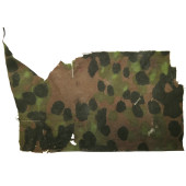 Frammento di tessuto mimetico Waffen-SS Platanenmuster