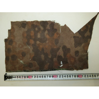 Frammento di tessuto mimetico Waffen-SS Platanenmuster. Espenlaub militaria