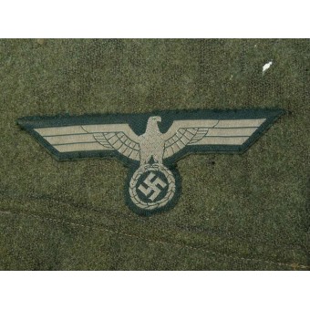 Wehrmacht Heeres M 40 tunika bröstdel med en örn. Espenlaub militaria