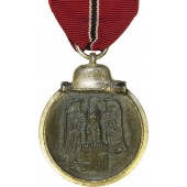 Médaille du 3ème Reich pour combat en hiver en 1941/42 - Winterschlacht im Osten. Bon état,