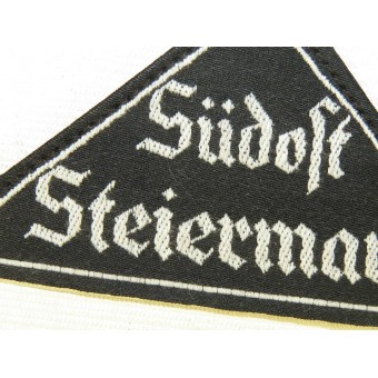 BDM Bund Deutscher Madel Sleeve District Patch - Dreike voor District Sudost Steiermark. Espenlaub militaria