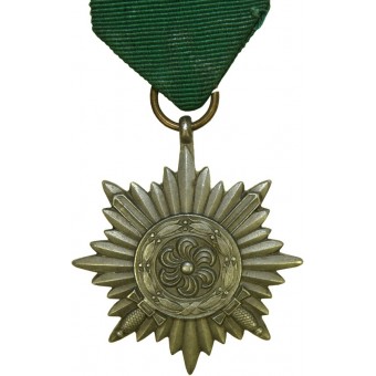 Oosterse mensen Bravery Medaille 2e klasse / Trapkoffeitauszeichnung Pur Ostvolker 2. Klasse in Bronze. Espenlaub militaria