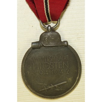 Congelato farina di carne medaglia fronte russo nel 1941-1942 Yearbook Winterschlacht im Osten. Espenlaub militaria