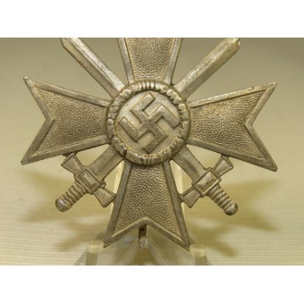 Deutsches Kriegsverdienstkreuz 1. Klasse- KVK- Kriegsverdienst Kreuz 1 Klasse. 3 Gezeichnet W. Deumer. Espenlaub militaria