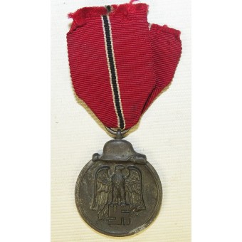 Tysk medalj från andra världskriget för östliga soldater under vintern 1941/42 - Winterschlacht im Osten. Espenlaub militaria