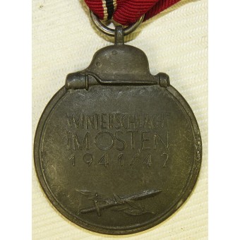 Medalla de WW2 alemán para los combatientes orientales en invierno de 1941-1942 año- Winterschlacht im Osten. Espenlaub militaria