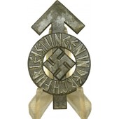 HJ Proficiency Badge - HJ Leistungsabzeichen Grado argento, in zinco. 140828