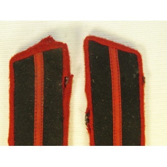 M 40 / soviétique pattes de col de lArmée rouge pour les sous-officiers veste de troupes dartillerie ou de blindés. Espenlaub militaria