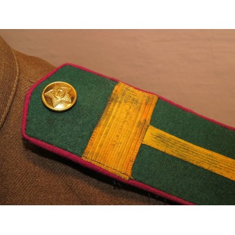 M 43 Gymnasterka for Starchina of Border guard of NKVD. Lend lease wool. Espenlaub militaria