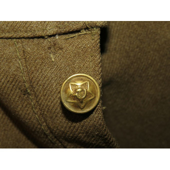 Гимнастерка старшины пограничных войск НКВД, образец 1943 г., Ленд-лиз.. Espenlaub militaria