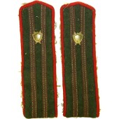 M43 Soviet Army shoulder straps for judicial Major or Polkovnik
