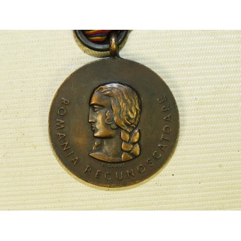 Medalia Crusiada împotriva Comunismuli- rumana cruzada contra el comunismo Medalla 1941. Espenlaub militaria