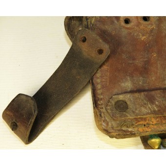 Mosin ammunitionsväska i läder, tillverkad före kriget.. Espenlaub militaria