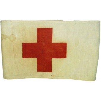 Red cross armband for a medical personnel of RKKA. Espenlaub militaria