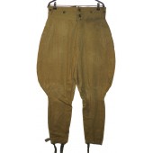 Pantalones de campaña del Ejército Soviético de la Segunda Guerra Mundial/ RKKA